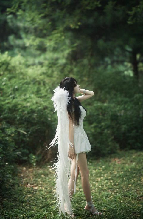模特小雪 ｜ Vol.23 - 森系天使写真 封面缩略图