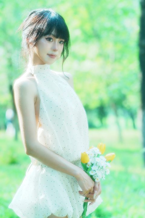 模特小雪 ｜ Vol.08 - 盛夏丛林中的仙子 封面缩略图